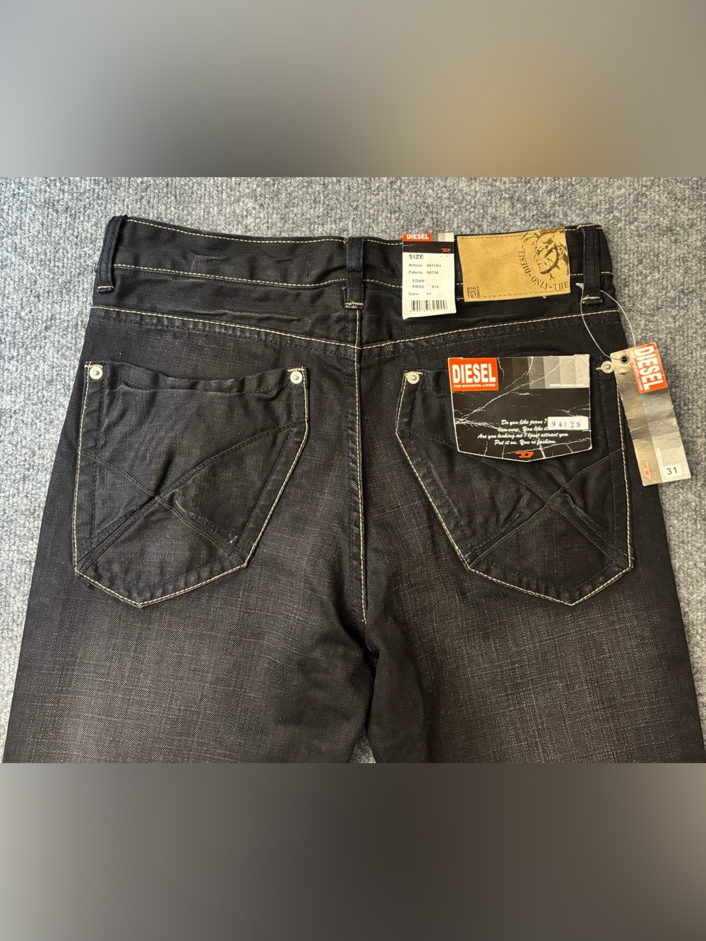 VINTAGE DEADSTOCK NWT Diesel Jeans Women’s Size 31